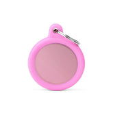 MyFamily - Hushtag Circle ID Tag with Rubber
