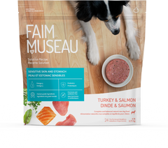Faim Museau - Turkey & Salmon Frozen Raw Dog Food
