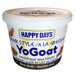 Happy Days - YoGoat Goat Milk Yogurt Beef Bone Broth 475g