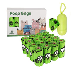 Dog Poop Waste Bags with a Dispenser 300 Bags