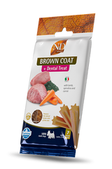 FARMINA N&D Dog Treat Brown Dental Treat Lamb Adult MINI