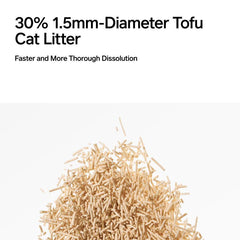 Pidan Cat Litter Tofu | Original Tofu Cat Litter (Pure Tofu) 2.4kg