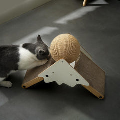 Cat Interactive Scratching Board - Snow Mountain