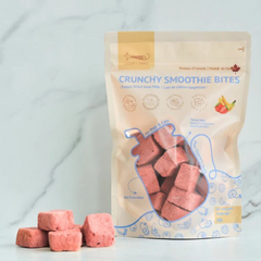 Loopy Paws - Crunchy Smoothie Bites - Strawberry & Banana