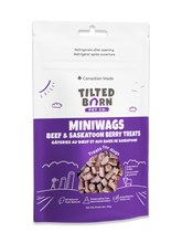 Tilted Barn Beef & Saskatoon Berry Treats Miniwags 100g