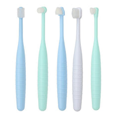 Pet round nano bristle toothbrush