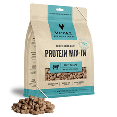 Vital Essentials - Dog Freeze-Dried Protein Mix-In Beef Mini Nibs Topper