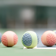 Fisson Ball Resistant Teething Chew Toy Ball with Sound