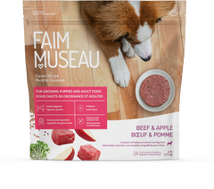 Faim Museau - Beef & Apple Frozen Raw Dog Food