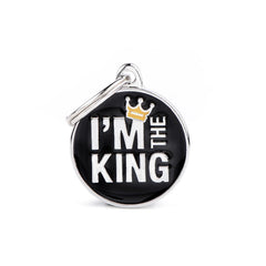 MyFamily - Charms Big "I'm The King" ID Tag