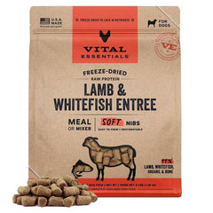 Vital Essentials - Dog Freeze-Dried Lamb & Whitefish Soft Nibs