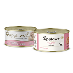 Applaws - Tuna Fillet With Shrimp In Broth 156g