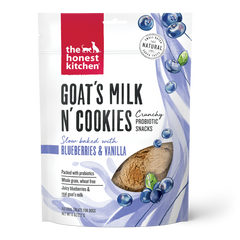 The Honest Kitchen Dog Goat's Milk N' Cookies with Blueberries & Vanilla 8oz