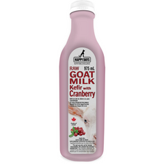 Happy Days - Raw Goat Milk Kefir with Cranberry 975ml
