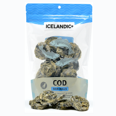 Icelandic+ Dog Cod Skin Rolls 3oz