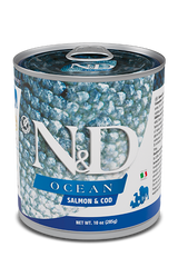 FARMINA N&D Dog OCEAN Salmon & Cod 285g