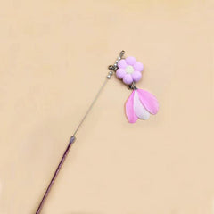 Cat Teaser Flower Shaped with Bell