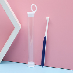 Pet toothbrush Micro Nano Bristle with storage