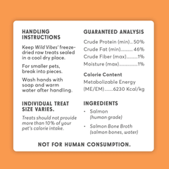 WILD VIBES Salmon and Bone Broth 75g