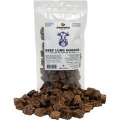 Ogopogo Pet Beef Lung Nuggies 100g