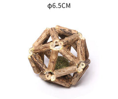 Silvervine Polygon Catnip Toy