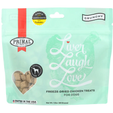 Primal Dog Freeze Dried Treats Liver Laugh Love Chicken Liver