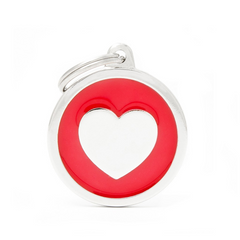 MyFamily - Classic Big Red Circle with Heart