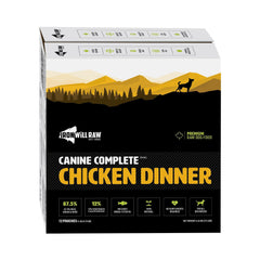 Iron Will Raw - Canine Complete Chicken & Beef Dinner