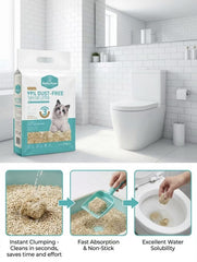 BabyPaw Dust - Free PH Detection Tofu Cat Litter 2.5kg