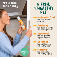 FAM Pets - Wild Caught Icelandic Fish Oil Spray