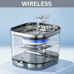 Automatic Circulating WIRELESS Stainless Steel Water Fountain with Sensor 2L