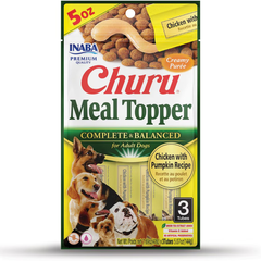 INABA Churu Meal Topper Dog Chicken with Pumpkin Recipe