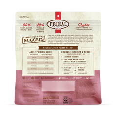 Primal Dog Freeze Dried Turkey & Sardine Nuggets