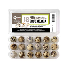 Iron Will Raw - Quail Eggs 18 Pack