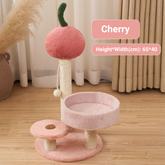 Plush Cherry Cat Tower