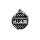 MyFamily - Bronx "The Legend" Circle with Studs ID Tag