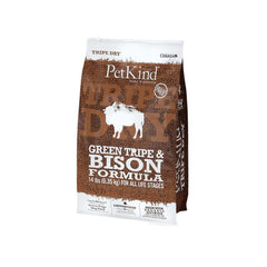 PETKIND Dog Green Tripe and Bison Formula