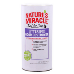 Nature's Miracle Odor Destroyer Litter Powder 20oz