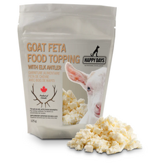 Happy Days - Goat Feta Cheese Food Topping with Elk Antler 125g