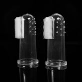 Pet Reusable Finger Toothbrush 1pc