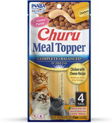 INABA Churu Meal Topper Cat Chicken with Cheese Recipe