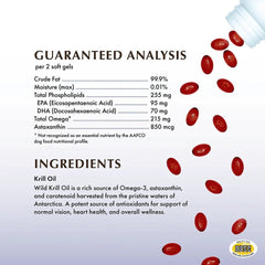 Wholistic Pet Organics - Krill Oil Capsules