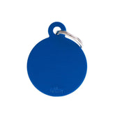 MyFamily - Basic Big Aluminum Circle ID Tag