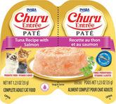 INABA Churu Entree Pate Tuna with Salmon Twin Cup