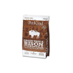 PETKIND Dog Green Tripe and Bison Formula