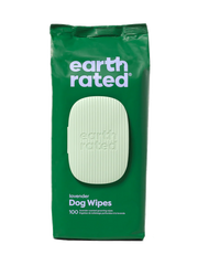 Earth Rated - Hypoallergenic Pet Grooming Wipes Lavender