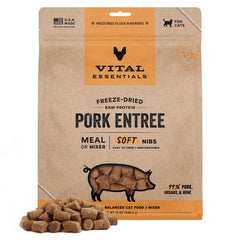 Vital Essentials - Cat Freeze-Dried Pork Soft Nibs