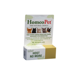 HomeoPet Feline Host No More 15ml (Worm Clear)