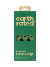Earth Rated - Dog Poop Bags Refill Rolls 315 Bags