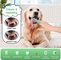 Pet Silicone Finger Toothbrush suitable for all sizes